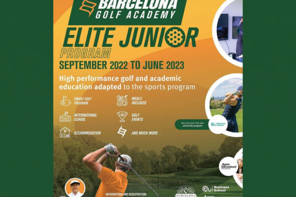 The 2022/23 season of the Barcelona Golf Academy has begun: Registration open!