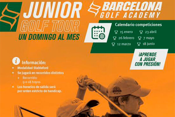 El Junior Golf Tour ya tiene fechas para 2023 y abre inscripciones para el 15 de enero