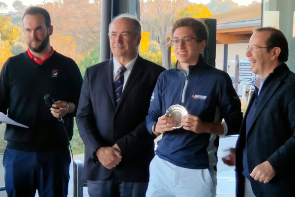Jan Farré wins at the Puntuable Zonal Juvenil RFEG at Infinitum Golf