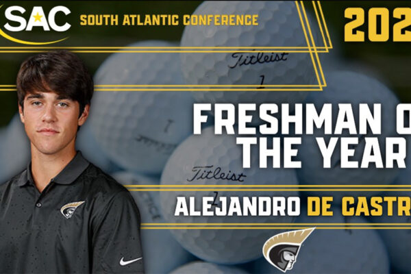 Alex de Castro, South Atlantic Conference Men’s Golf ‘Freshman of the Year 2023’