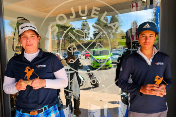 Valeria Biarge and Kamran Hababou, double triumph in our expedition to Sojuela Golf WAGR