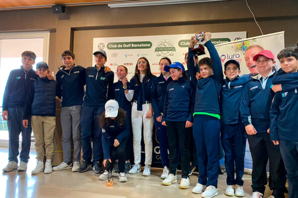 El Club de Golf Barcelona repite como campeón por equipos de la Legacy Junior Cup, esta vez jugando en casa