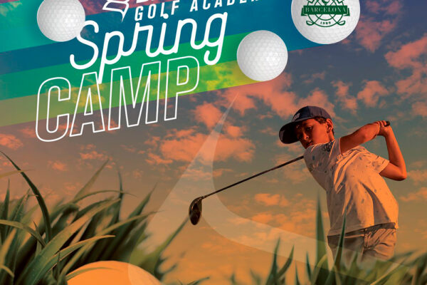 Entries open to the Spring Camp 2024 of Barcelona Golf Academy, from March 25th to 27th