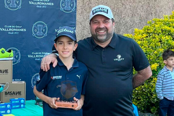 Gabriel de Souza, ganador Benjamín en el Legacy Junior Tour del Club de Golf Vallromanes