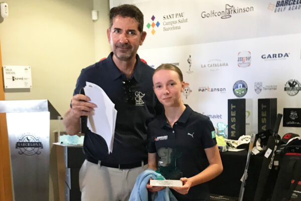 Mia Digby, una joven ganadora para el 1er Torneo Benéfico ‘Golf con Parkinson’
